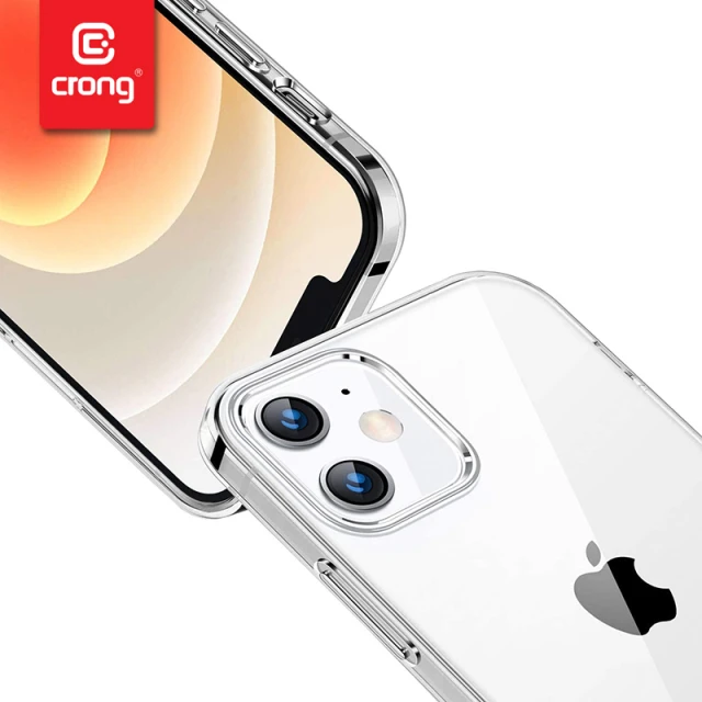 Чохол Crong Crystal Slim Cover для iPhone 12 Pro Max Clear (CRG-CRSLIM-IP1267-TRS)