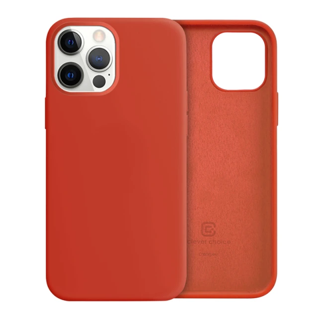 Чохол Crong Color Cover для iPhone 12 Pro Max Red (CRG-COLR-IP1267-RED)