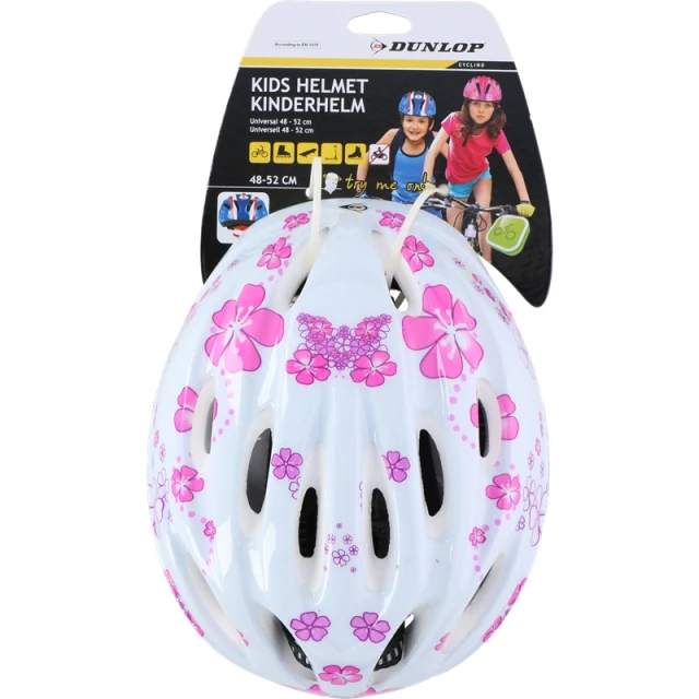 Шолом дитячий Dunlop Pink Floral (5907731986571)