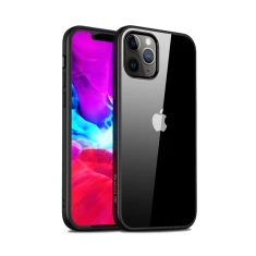Чехол Crong Clear Cover для iPhone 12 Pro Max Black (CRG-CLRC-IP1267-BLK)
