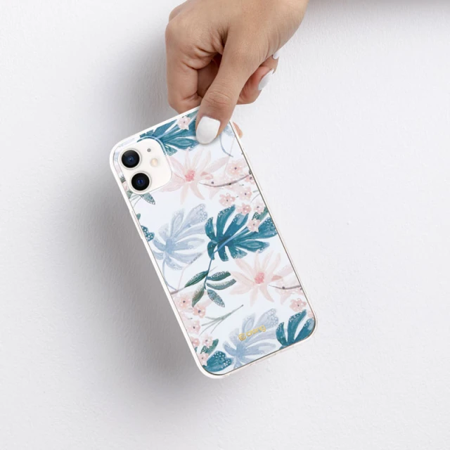 Чохол Crong Flower Case для iPhone 12 Mini Pattern 01 (CRG-FLR-IP1254-01)