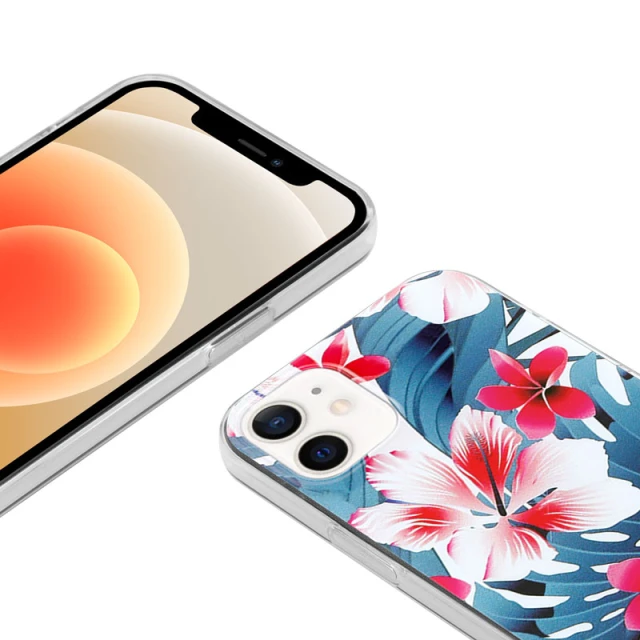 Чохол Crong Flower Case для iPhone 12 Mini (CRG-FLR-IP1254-03)