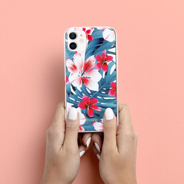 Чохол Crong Flower Case для iPhone 12 Mini (CRG-FLR-IP1254-03)
