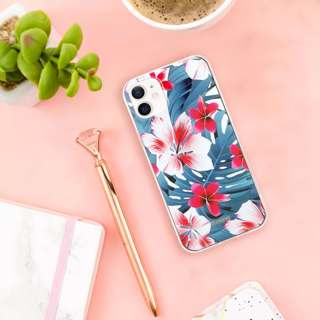 Чохол Crong Flower Case для iPhone 12 Mini (CRG-FLR-IP1254-03)