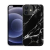 Чохол Crong Marble Case для iPhone 12 Mini Black (CRG-MRB-IP1254-BLK)
