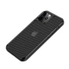 Чехол Crong Hybrid Carbon для iPhone 12 Pro Max Black (CRG-CRB-IP1267-BLK)