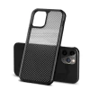 Чехол Crong Hybrid Carbon для iPhone 12 Pro Max Black (CRG-CRB-IP1267-BLK)