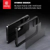 Чехол Crong Hybrid Carbon для iPhone 12 Pro Max Black (CRG-CRB-IP1267-BLK)