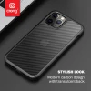 Чехол Crong Hybrid Carbon для iPhone 12 Pro Max Black (CRG-CRB-IP1267-BLK)