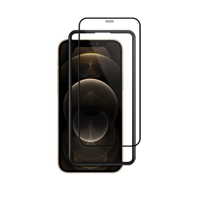 Захисне скло Crong Anti-Bacterial 3D Armour для iPhone 12 Pro Max (CRG-AB3DAG-IP67)