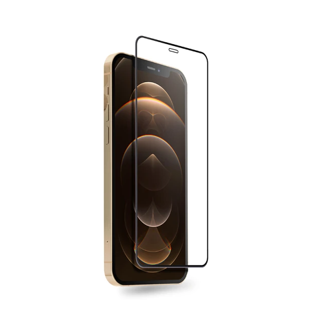 Захисне скло Crong Anti-Bacterial 3D Armour для iPhone 12 Pro Max (CRG-AB3DAG-IP67)