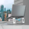 Підставка Crong AluBench для ноутбука Silver (CRG-ALUBN-SLV)