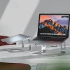 Підставка Crong AluBench для ноутбука Silver (CRG-ALUBN-SLV)