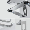 Підставка Crong AluBench для ноутбука Silver (CRG-ALUBN-SLV)