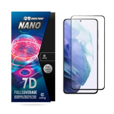 Захисне скло Crong 7D Nano Flexible для Samsung Galaxy S21 Plus Clear (CRG-7DNANO-SGA21P)