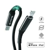 Кабель Crong Armor Link USB-C Lightning Fast Charging MFi 150cm Black (CRG-AL15USCL-BLK)