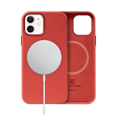 Чохол Crong Essential Cover Magnetic для iPhone 12 / iPhone 12 Pro Red (CRG-ESSM-IP1261-RED)