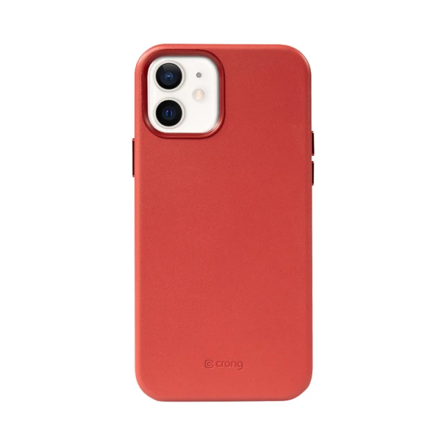 Чохол Crong Essential Cover Magnetic для iPhone 12 / iPhone 12 Pro Red (CRG-ESSM-IP1261-RED)