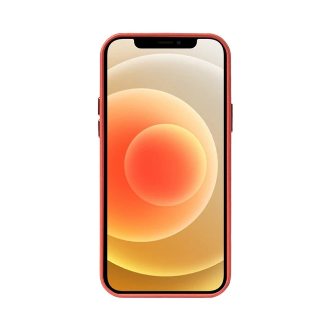 Чохол Crong Essential Cover Magnetic для iPhone 12 / iPhone 12 Pro Red (CRG-ESSM-IP1261-RED)