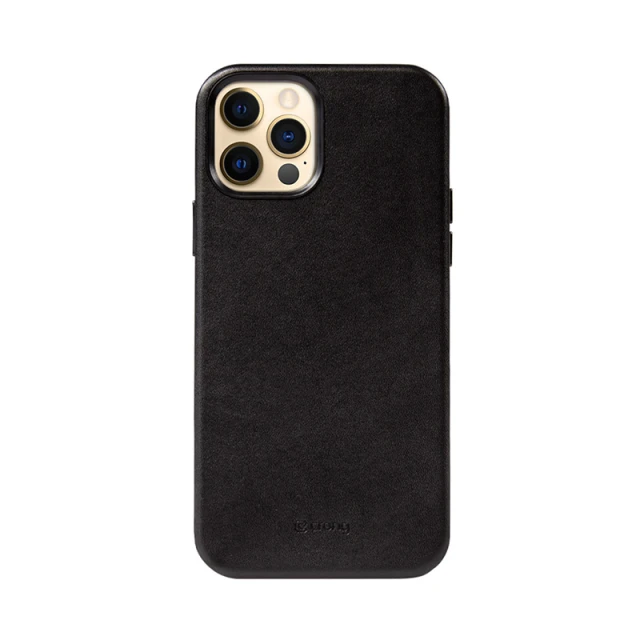 Чохол Crong Essential Cover Magnetic для iPhone 12 Pro Max Black (CRG-ESSM-IP1267-BLK)
