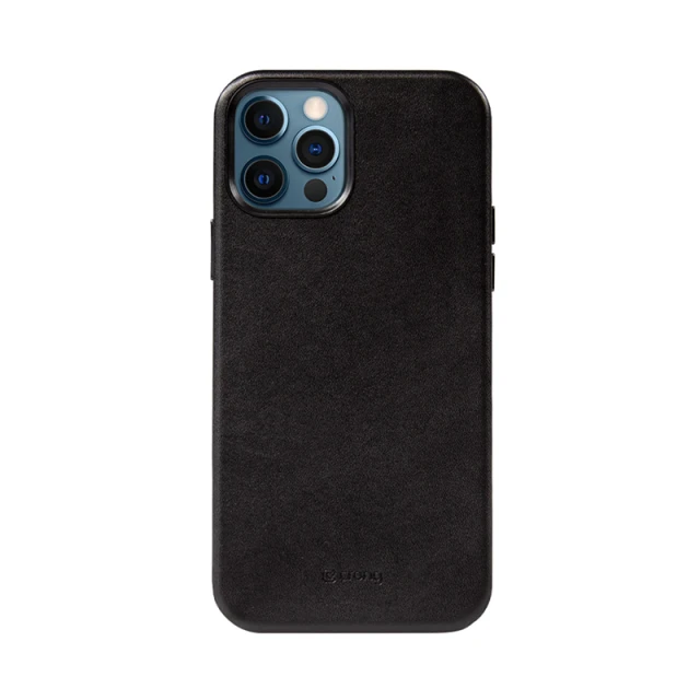 Чохол Crong Essential Cover Magnetic для iPhone 12 Pro Max Black (CRG-ESSM-IP1267-BLK)
