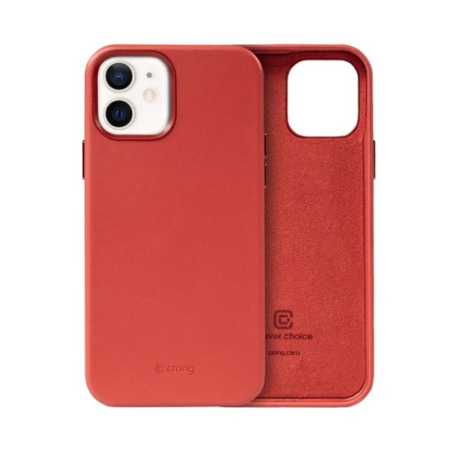 Чехол Crong Essential Cover для iPhone 12 / iPhone 12 Pro Red (CRG-ESS-IP1261-RED)
