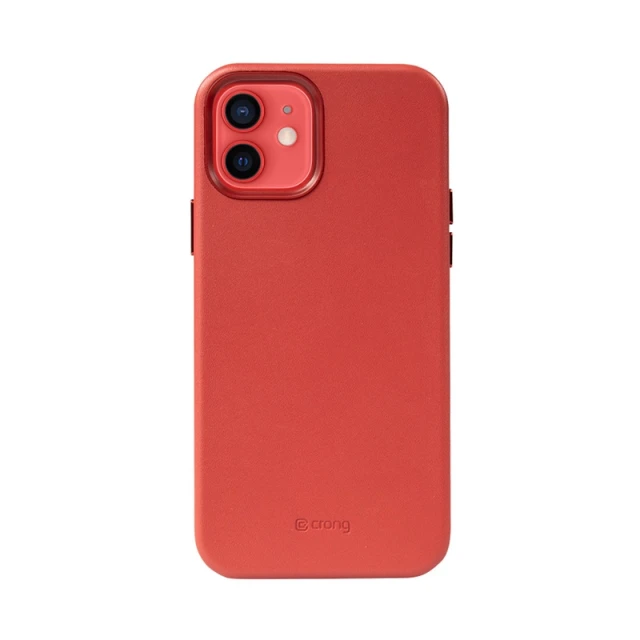 Чехол Crong Essential Cover для iPhone 12 / iPhone 12 Pro Red (CRG-ESS-IP1261-RED)