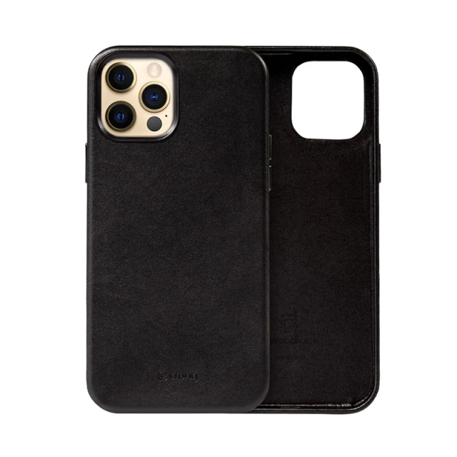 Чохол Crong Essential Cover для iPhone 12 Pro Max Black (CRG-ESS-IP1267-BLK)