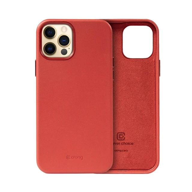 Чохол Crong Essential Cover для iPhone 12 Pro Max Red (CRG-ESS-IP1267-RED)