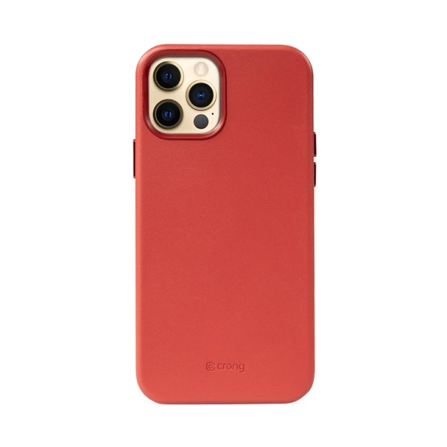 Чохол Crong Essential Cover для iPhone 12 Pro Max Red (CRG-ESS-IP1267-RED)