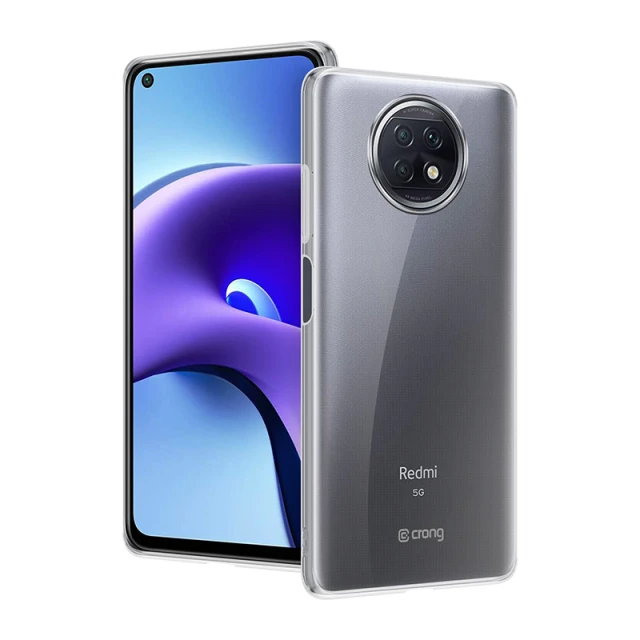 Чохол Crong Crystal Slim Cover для Xiaomi Redmi Note 9T Clear (CRG-CRSLIM-XRMIN9T-TRS)