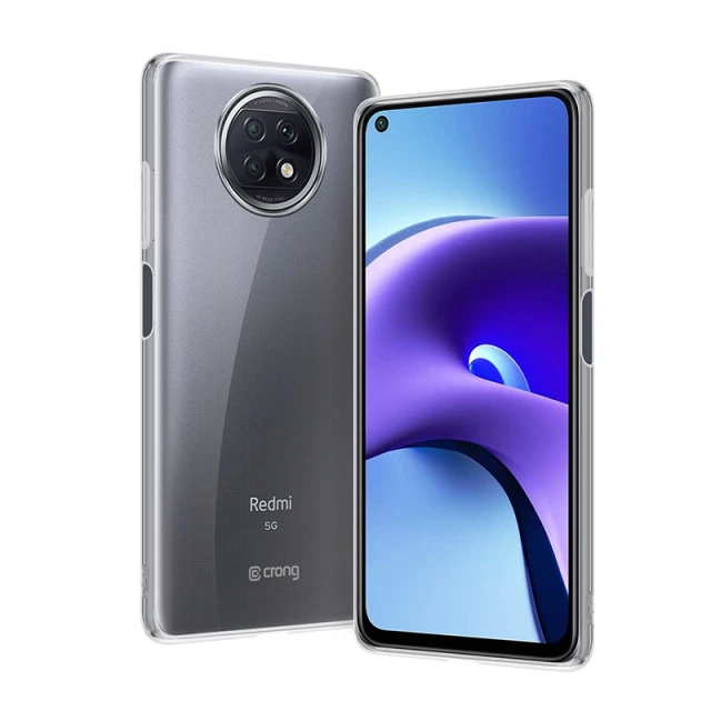 Чохол Crong Crystal Slim Cover для Xiaomi Redmi Note 9T Clear (CRG-CRSLIM-XRMIN9T-TRS)