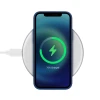 Бездротова зарядка Crong PowerSpot Fast Wireless Charger Qi 15W USB-C White (CRG-PS15W-WHI)