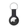 Чохол Crong Silicone Case with Key Ring для Apple AirTag 1 / 2 Black (CRG-ATS-BLK)