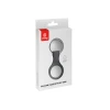 Чохол Crong Silicone Case with Key Ring для Apple AirTag 1 / 2 Black (CRG-ATS-BLK)