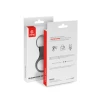 Чохол Crong Silicone Case with Key Ring для Apple AirTag 1 / 2 Black (CRG-ATS-BLK)