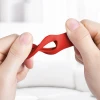 Чохол Crong Silicone Case with Key Ring для Apple AirTag 1/2 Red (CRG-ATS-RED)