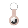 Чохол Crong Silicone Case with Key Ring для Apple AirTag 1 / 2 Pink (CRG-ATS-PNK)
