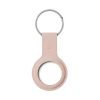 Чохол Crong Silicone Case with Key Ring для Apple AirTag 1 / 2 Pink (CRG-ATS-PNK)