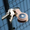 Чохол Crong Silicone Case with Key Ring для Apple AirTag 1 / 2 Pink (CRG-ATS-PNK)