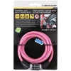 Замок велосипедный Dunlop с кодом Pink (8711252029221PINK)