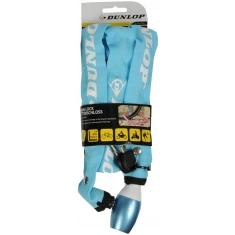 Замок велосипедний Dunlop ланцюг 120 см Blue (8711252416984BLUE)