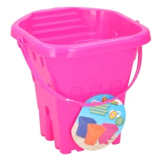 Відро для піску Eddy Toys Замок 20 см Pink (5907731988780)