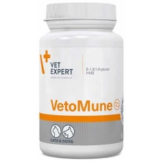 Кормова добавка для собак і котів VetExpert VetoMune 60 капсул (5907752658600)