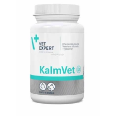 Кормова добавка для собак і котів VetExpert KalmVet 60 капс (5907752658709)