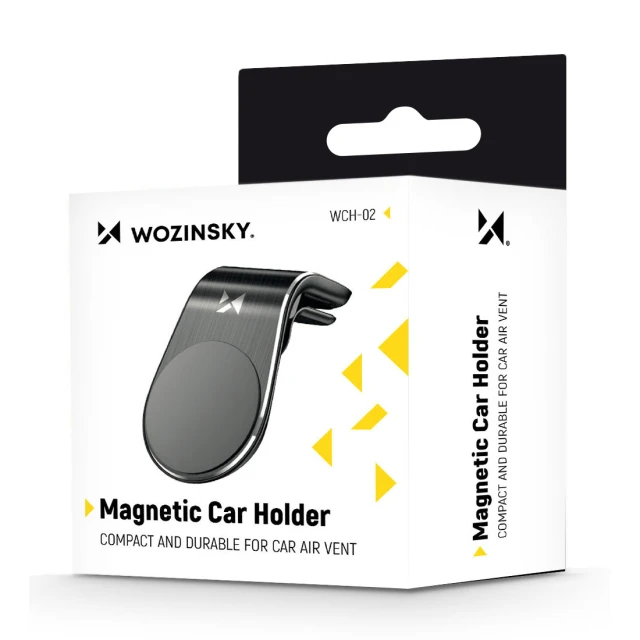 Автотримач Wozinsky Bracket Mount Phone Holder Air Outlet Black (WCH-02)