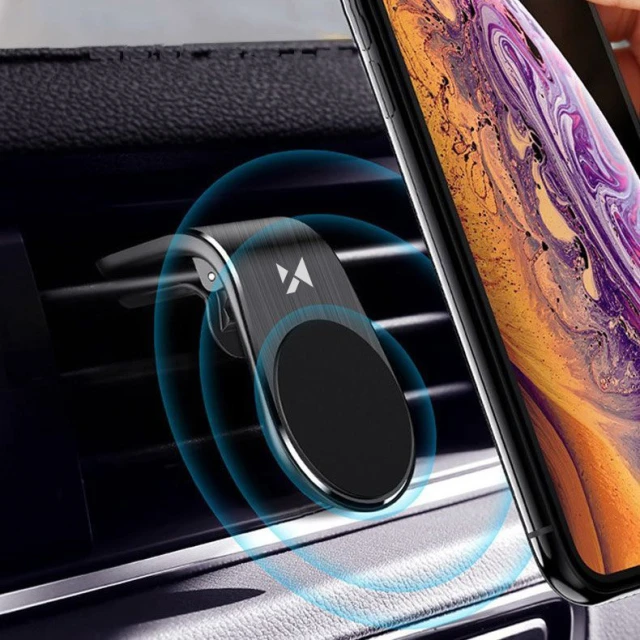 Автотримач Wozinsky Bracket Mount Phone Holder Air Outlet Black (WCH-02)