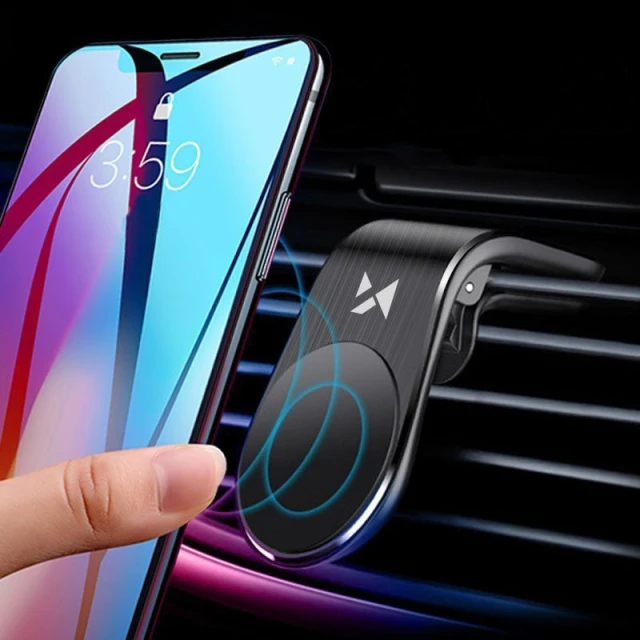 Автотримач Wozinsky Bracket Mount Phone Holder Air Outlet Black (WCH-02)