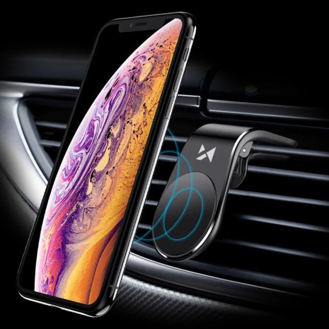 Автотримач Wozinsky Bracket Mount Phone Holder Air Outlet Black (WCH-02)