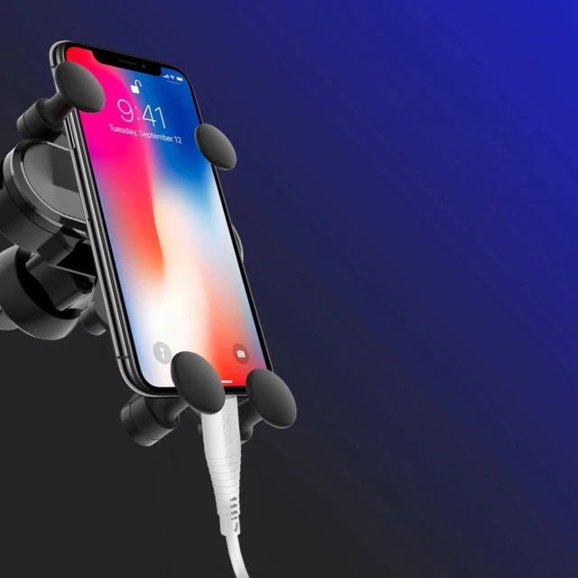 Автотримач Wozinsky Gravity Car Mount Phone Holder Black (WCH-05)